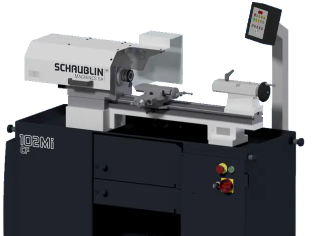 Schaublin 102 Mi-Werkbank